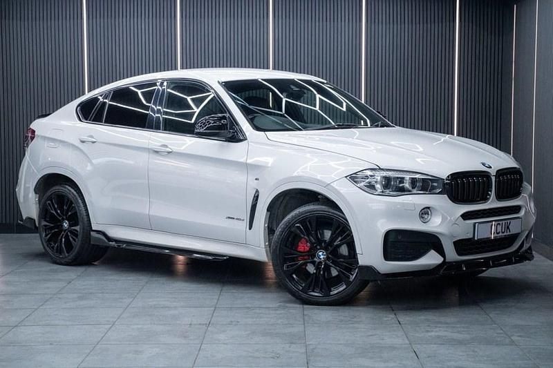White Used 2017 BMW X6 M Sport SUV | £20,990 (Fair price) - Image 1/4