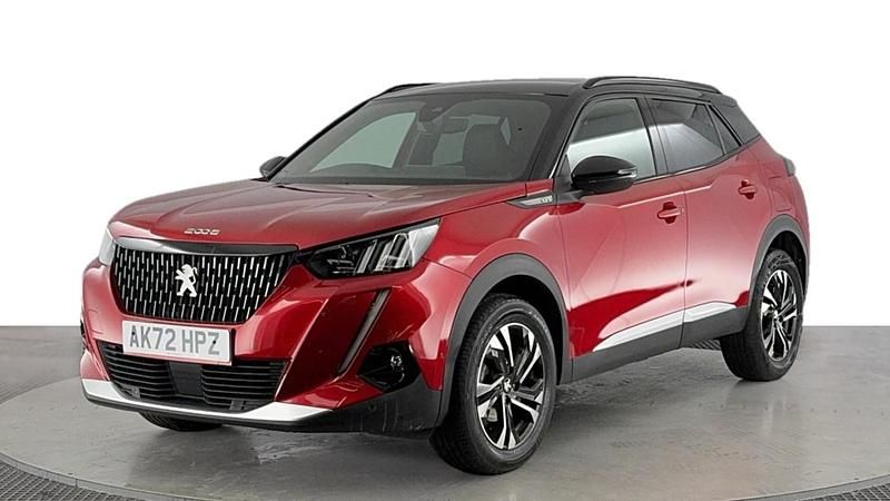 Red Used 2022 Peugeot 2008 GT SUV | £15,920 (Fair price) - Image 1/4