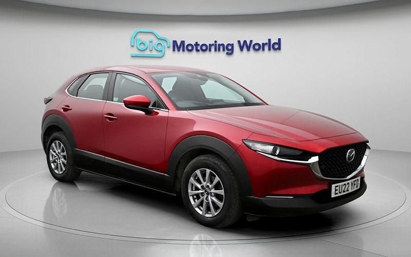 Begagnad Mazda CX-30 122 HK (89 kW) 2022 Röd SUV