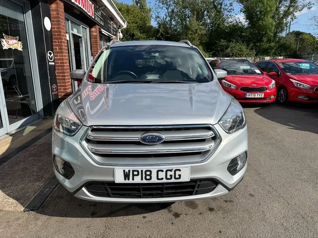 Used Ford Kuga Zetec 182 HP (133 kW) 2018 Silver SUV