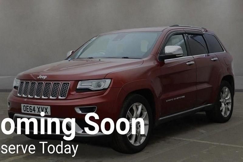 Red Used 2015 Jeep Grand Cherokee Summit SUV | £13,999 (Fair price) - Image 1/1