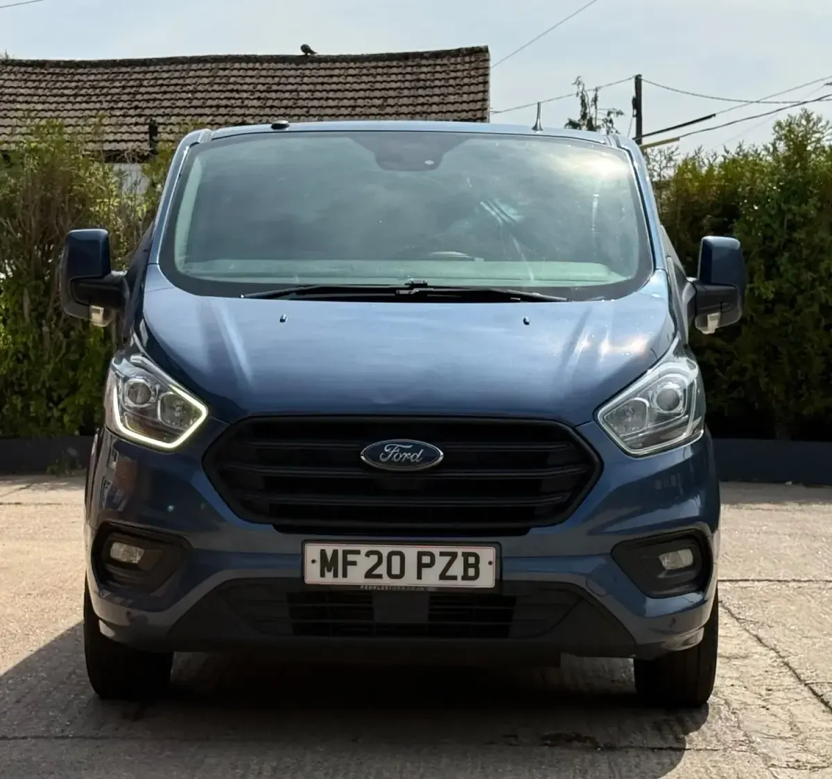 Used Ford Transit Custom Trend 2020 Blue Van