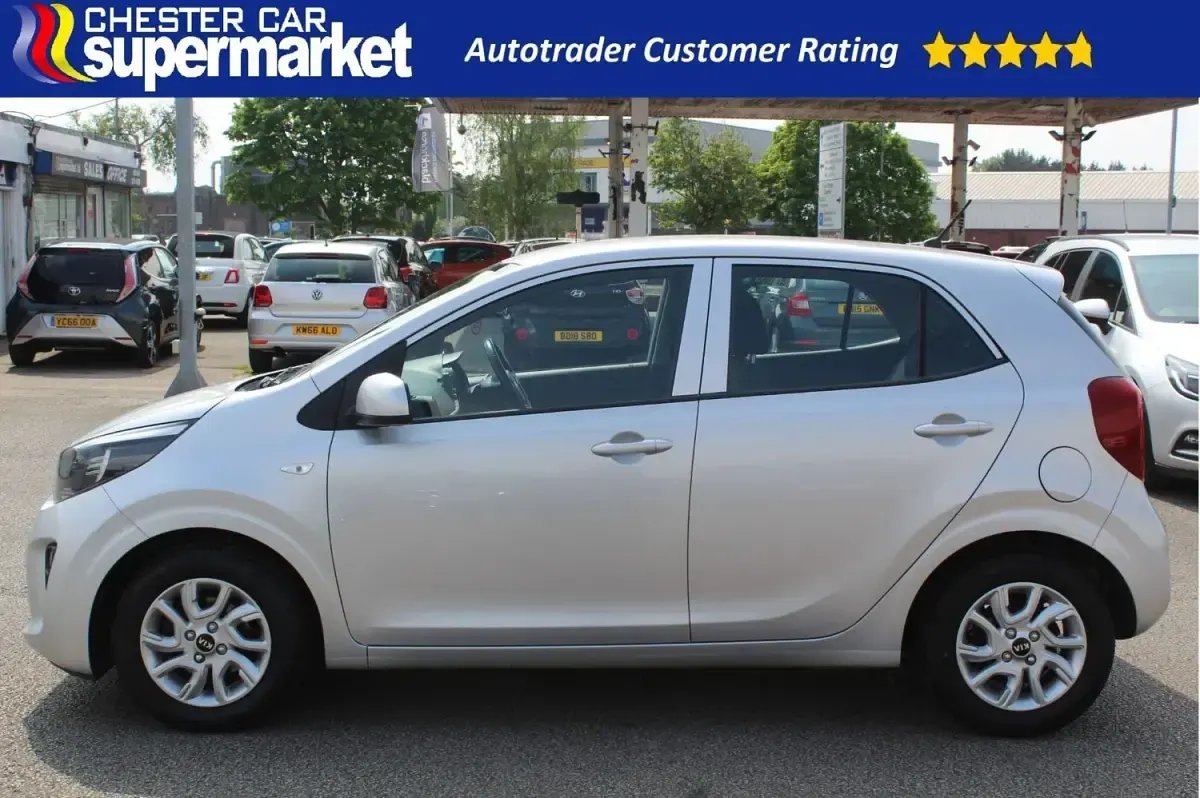 Used Kia Picanto 84 HP (61 kW) 2019 Silver Hatchback