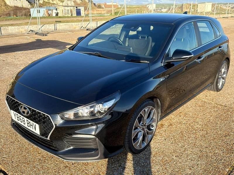 Used Hyundai i30 N Line 2018 Black Hatchback