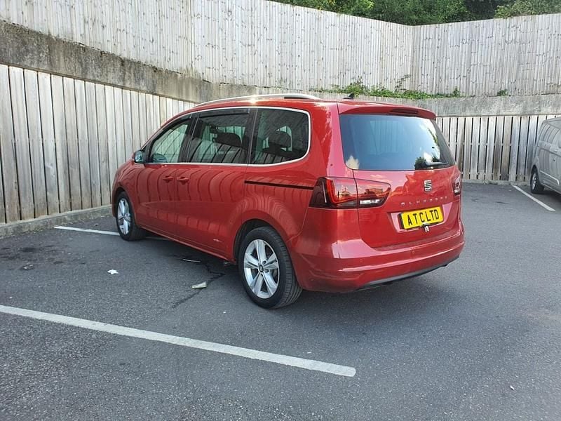 Used Seat Alhambra Ecomotive 2017 Red MPV
