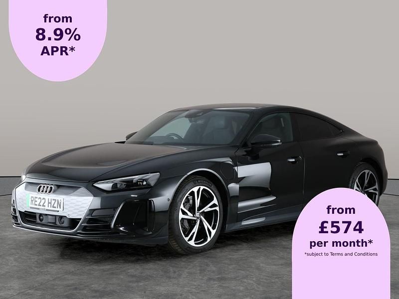 Black Used 2022 Audi e-tron GT quattro Comfort Sedan | £34,671 (Good price) - Image 1/2