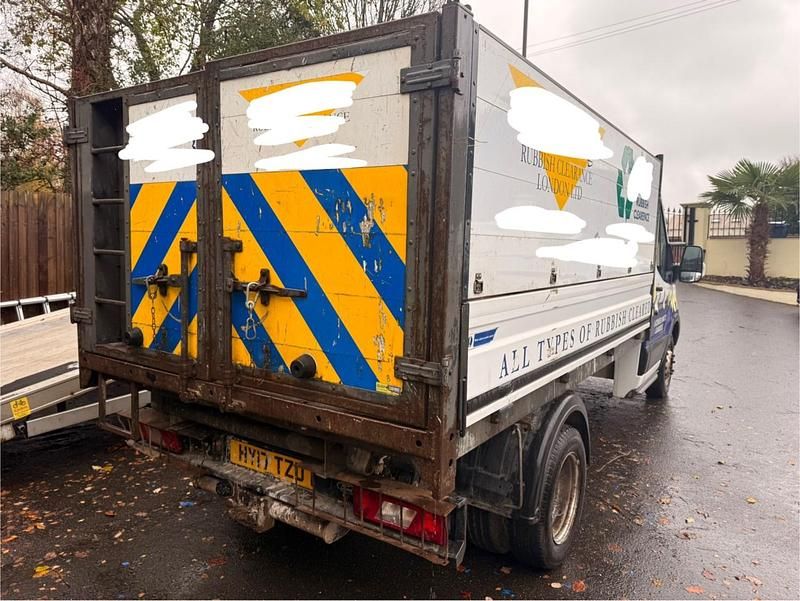 Used Ford Transit 130 HP (95 kW) 2017 White Cabriolet