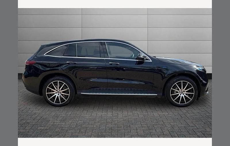 Used Mercedes EQC400 AMG line 300 kW (408 HP) 2023 Black SUV