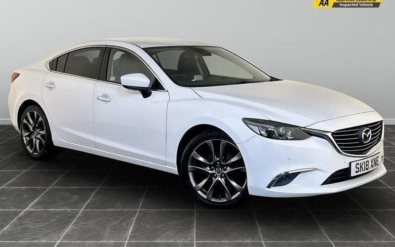 White Used 2018 Mazda 6 Inclusive Sedan | £11,495 (Good price) - Image 1/2