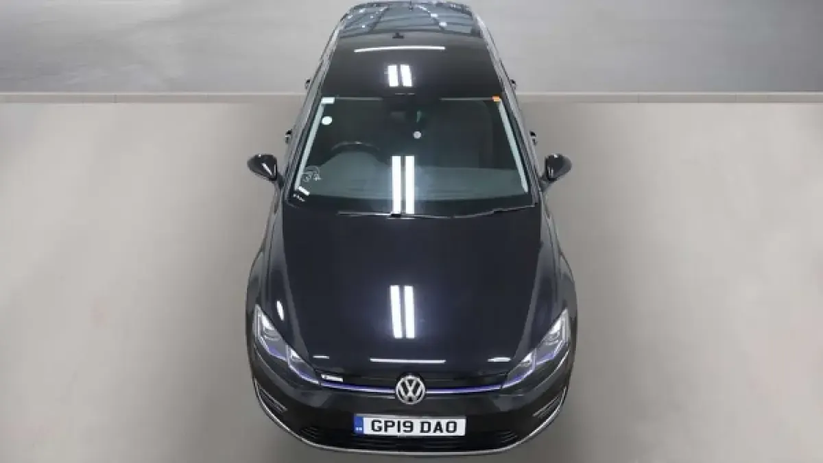 Used VW e-Golf 99 kW (135 HP) 2019 Black Hatchback
