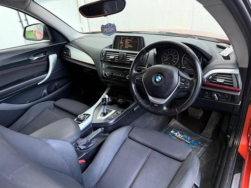 Used BMW 118 Sport Line 2013 Orange Hatchback