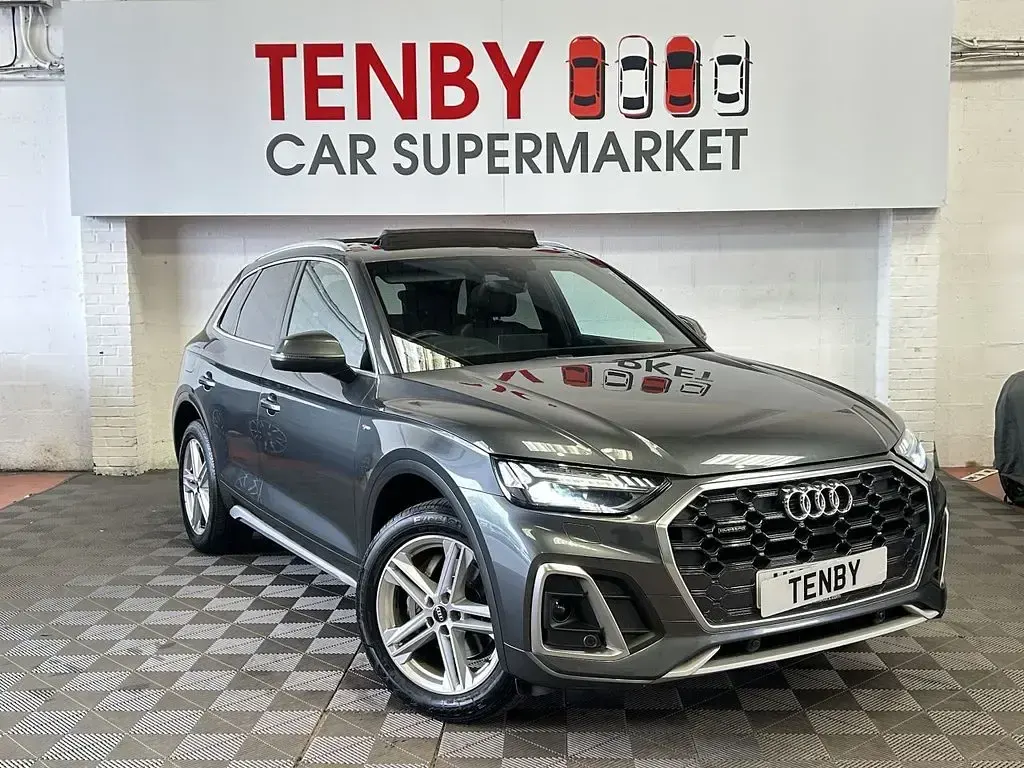 Used Audi Q5 S-Line 204 HP (150 kW) 2021 Grey SUV