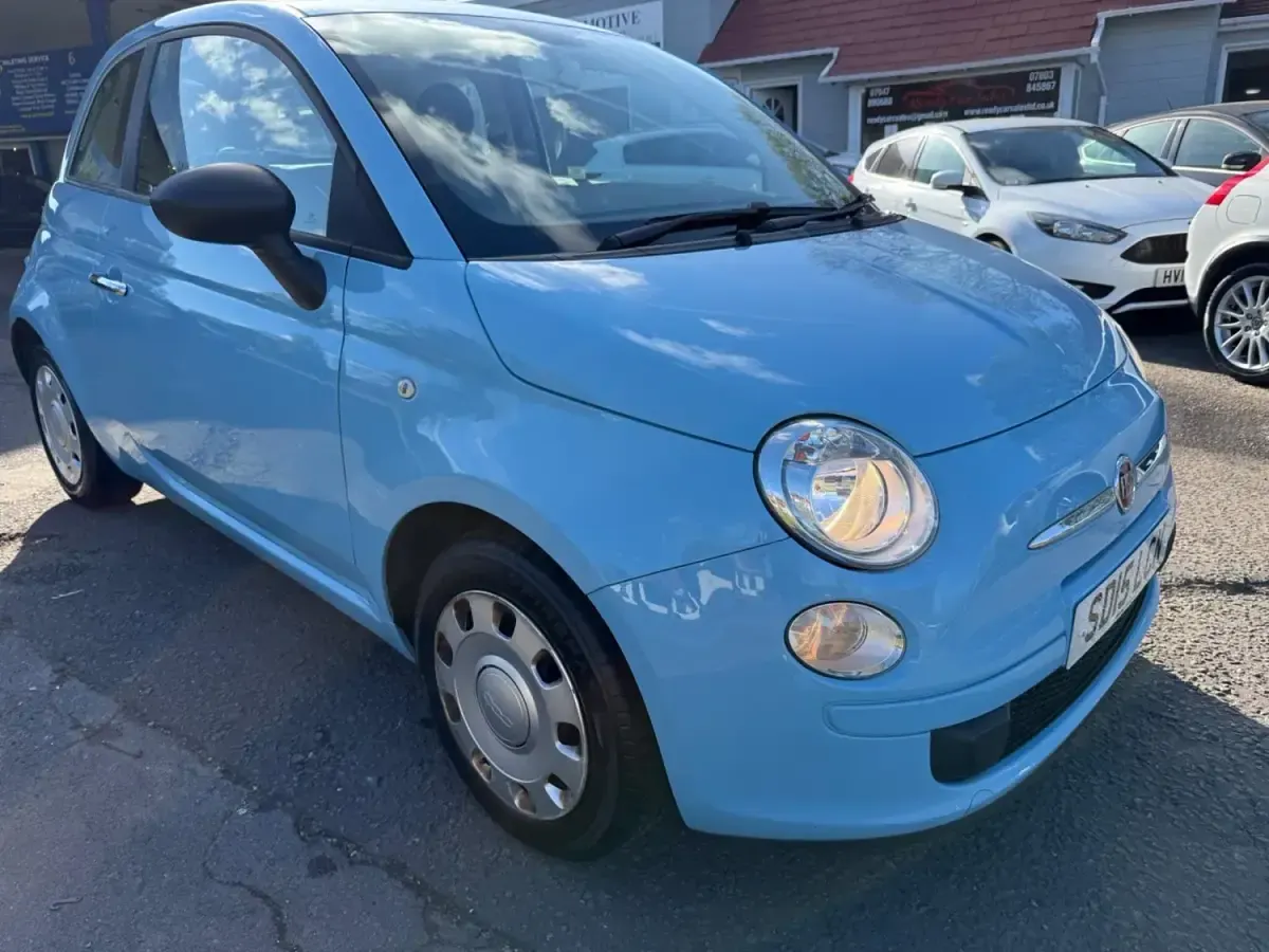 Usado Fiat 500 Pop 69 HP (50 kW) 2015 Azul Citadino