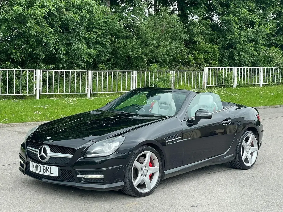 Used Mercedes SLK250 AMG 2013 Black Cabriolet