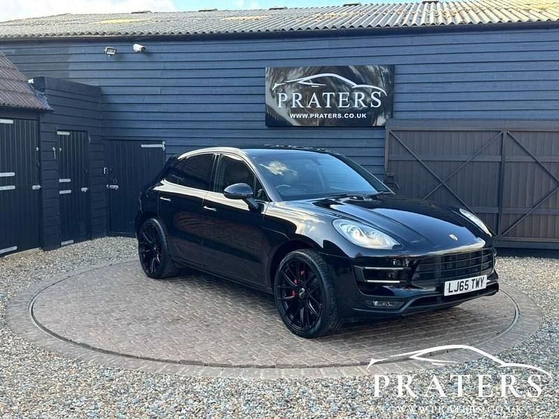 Used Porsche Macan Turbo 400 HP (294 kW) 2015 Black SUV