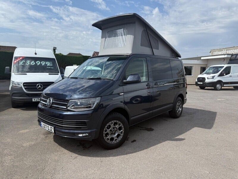 Blue Used 2017 VW T6 Highline Van | £26,000 - Image 1/4
