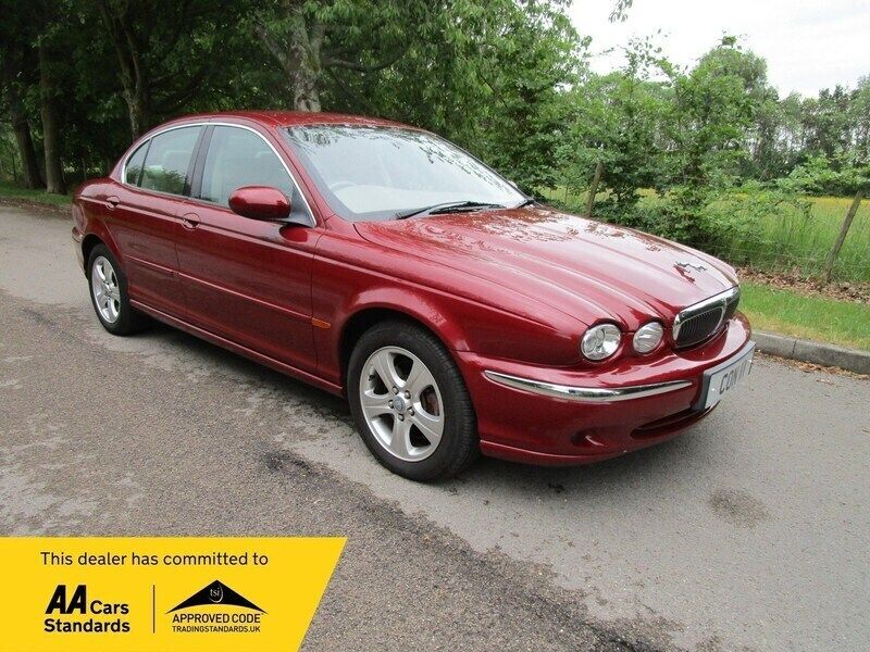 Red Used 2002 Jaguar X-type SE Sedan | £4,995 (Expensive) - Image 1/4