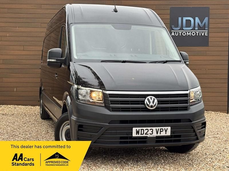 Black Used 2023 VW Crafter Trendline Van | £32,394 - Image 1/3