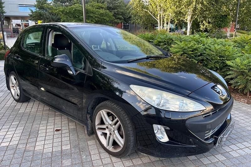 Black Used 2010 Peugeot 308 Sportium Hatchback | £1,450 (Fair price) - Image 1/1