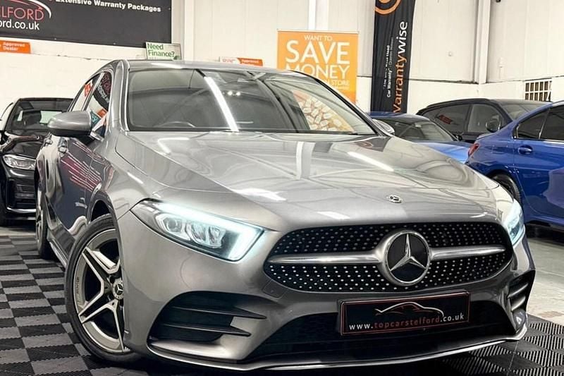Grey Used 2019 Mercedes A180 AMG line Hatchback | £12,995 (Fair price) - Image 1/1