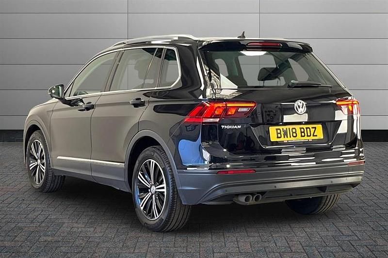 Used VW Tiguan SE 150 HP (110 kW) 2018 Black SUV