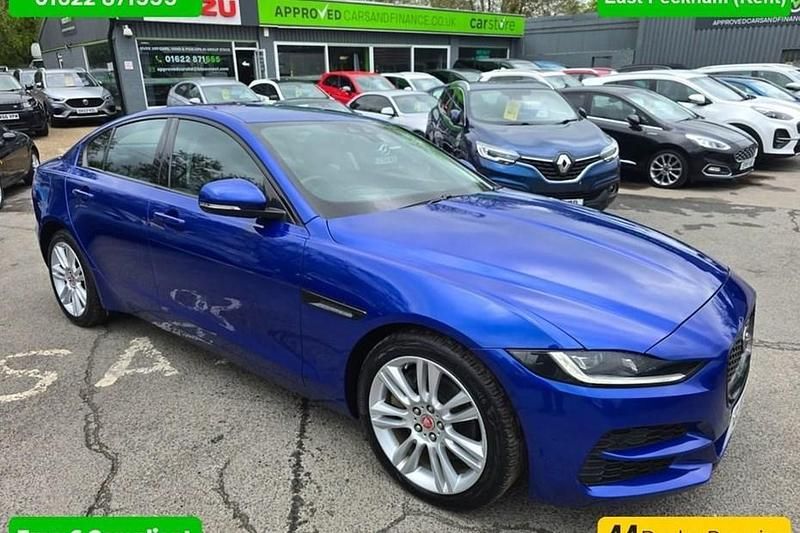 Blue Used 2019 Jaguar XE SE Sedan | £14,499 (Expensive) - Image 1/1