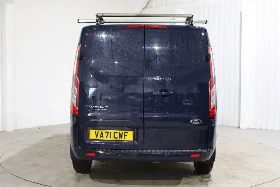 Used Ford Transit Custom Limited 130 HP (95 kW) 2022 Blue Van
