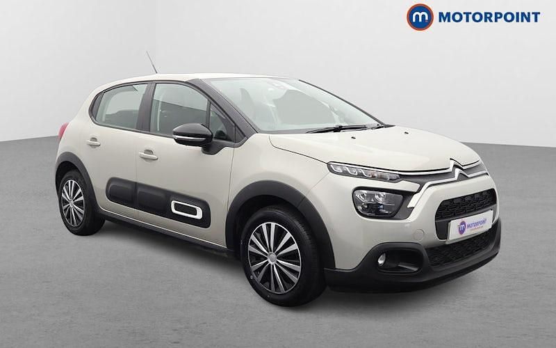 Beige Used 2022 Citroën C3 PureTech Hatchback | £9,449 (Good price) - Image 1/4