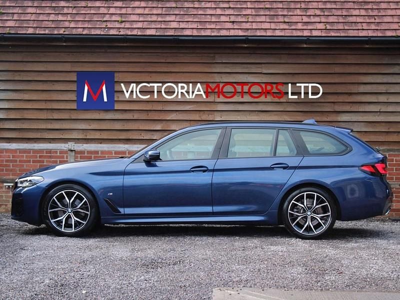 Used BMW 520 M Sport 2020 Blue Estate