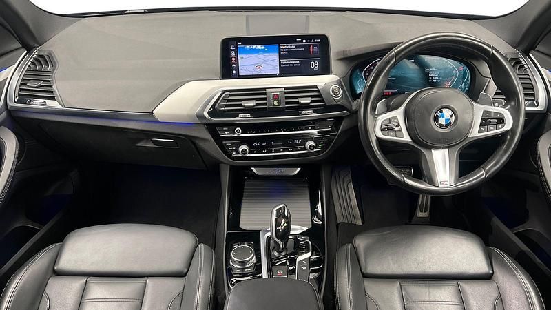 Usado BMW X3 M Sport 187 HP (137 kW) 2021 Azul SUV
