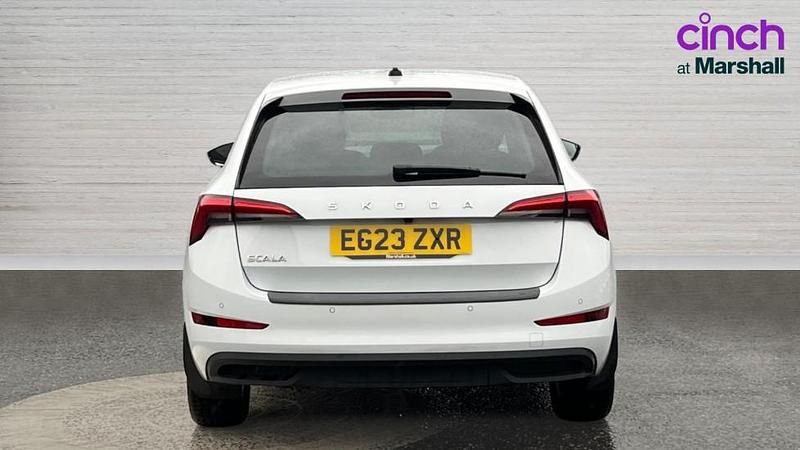 Used Skoda Scala Monte Carlo 110 HP (80 kW) 2023 White Hatchback