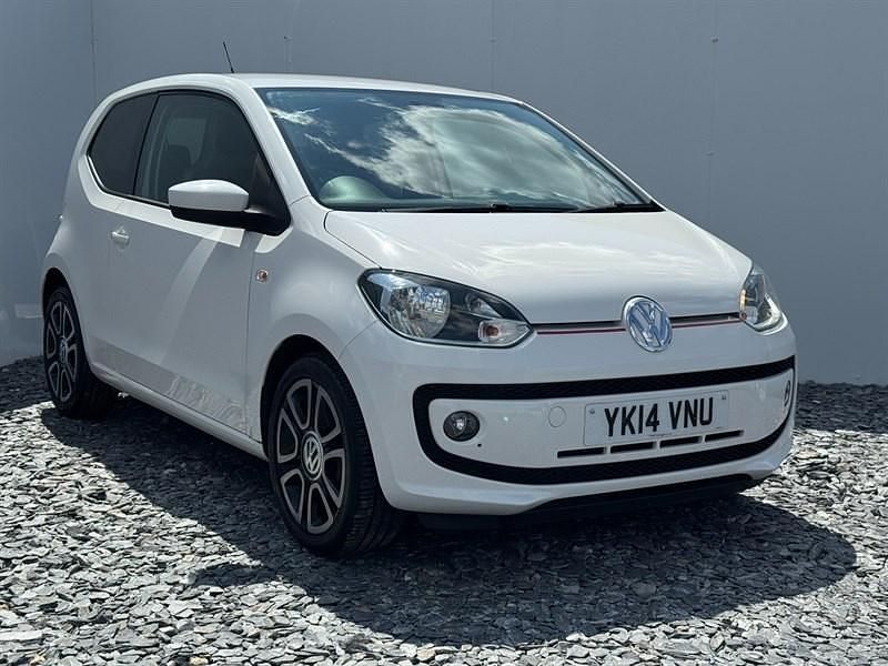 White Used 2014 VW up! high up! Hatchback | £5,495 (Fair price) - Image 1/4