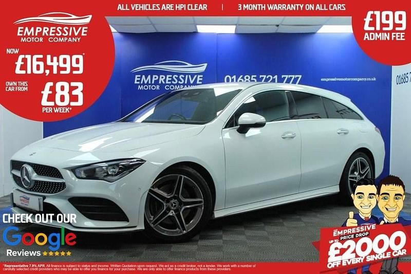 White Used 2019 Mercedes 220 AMG Line Premium Estate | £16,499 (Good price) - Image 1/4