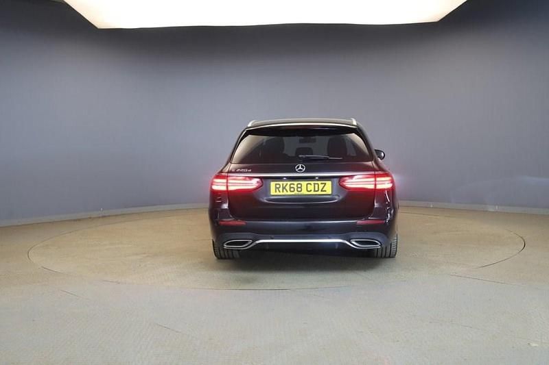 Used Mercedes E220 AMG line 2018 Black Estate