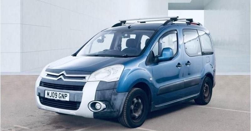 Used Citroën Berlingo XTR 90 HP (66 kW) 2009 Blue MPV