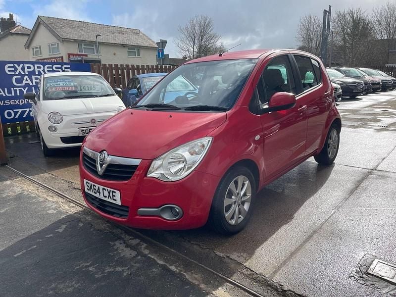 Used Vauxhall Agila 94 HP (69 kW) 2014 Red MPV