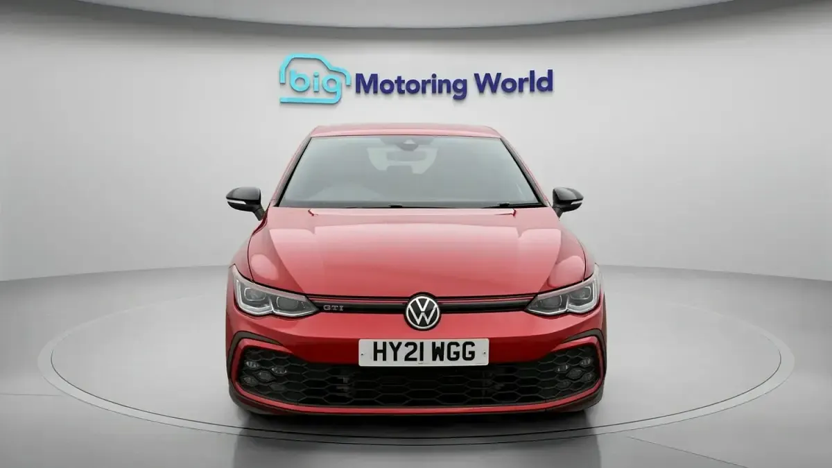 Used VW Golf VII GTI 2021 Red Hatchback