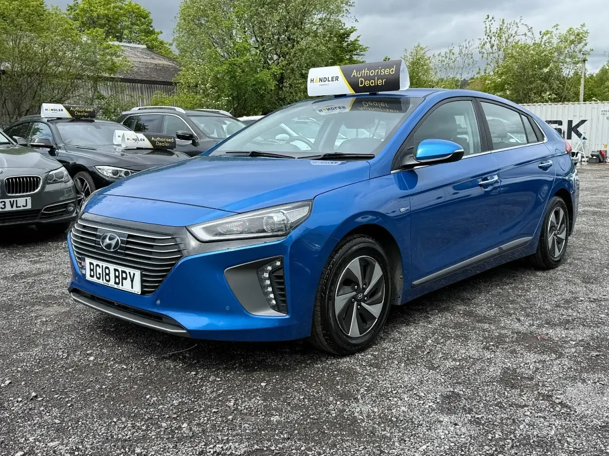 Used Hyundai Ioniq Premium SE 141 HP (103 kW) 2018 Blue Hatchback