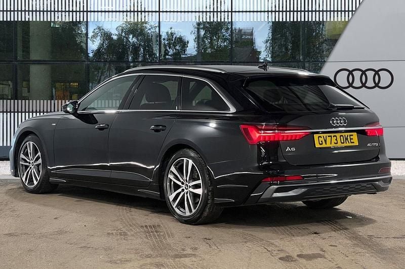 Used Audi A6 S-Line 224 HP (164 kW) 2024 Black Estate