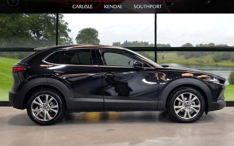 Black New 2025 Mazda CX-30 Takumi-Line SUV | £34,165 - Image 1/4
