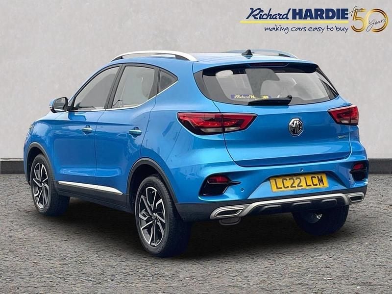 Blue Used 2022 MG ZS Exclusive Sedan | £14,091 (Fair price) - Image 1/3