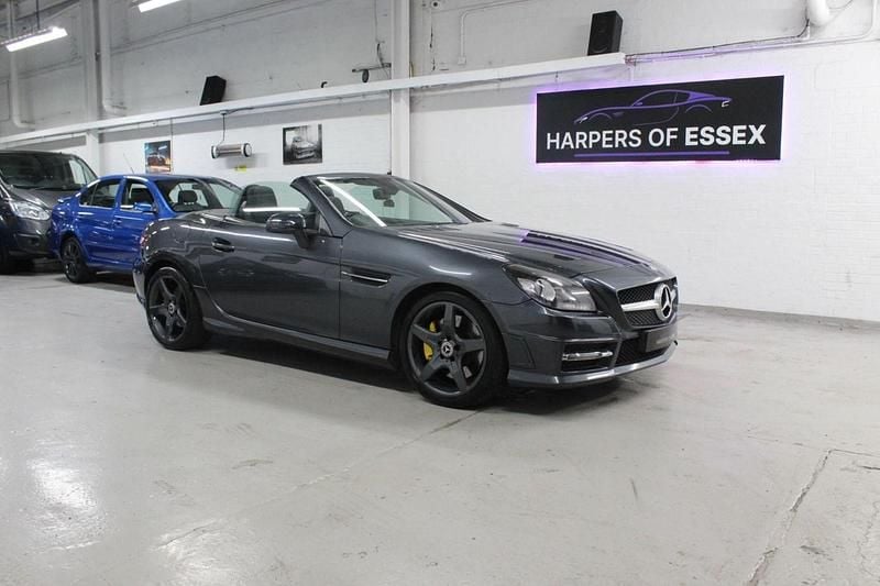 Grey Used 2013 Mercedes SLK250 AMG Cabriolet | £7,395 (Good price) - Image 1/4