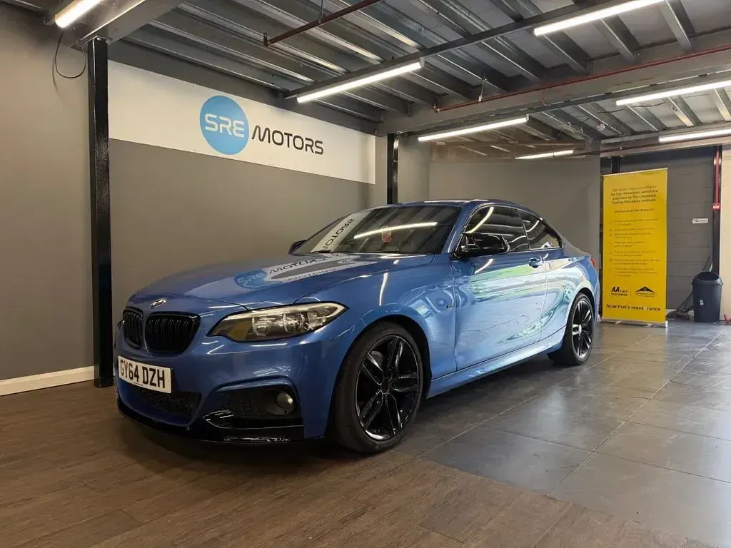 Used BMW 228 M Sport 2014 Blue Coupe