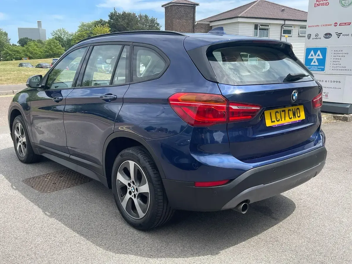 Used BMW X1 Advantage 150 HP (110 kW) 2017 Blue SUV
