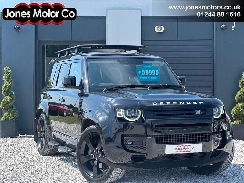 Black Used 2022 Land Rover Defender S SUV | £59,995 (Expensive) - Image 1/4