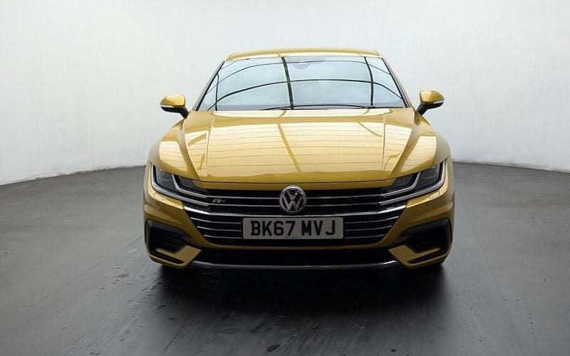 Used VW Arteon R-line 280 HP (205 kW) 2017 Yellow Hatchback