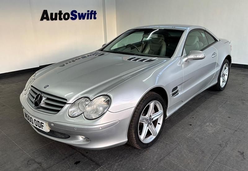 Used Mercedes SL500 2003 Silver Cabriolet