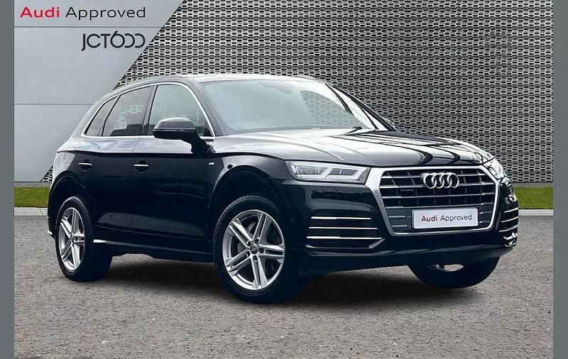 Black Used 2020 Audi Q5 S-Line SUV | £23,250 (Good price) - Image 1/4