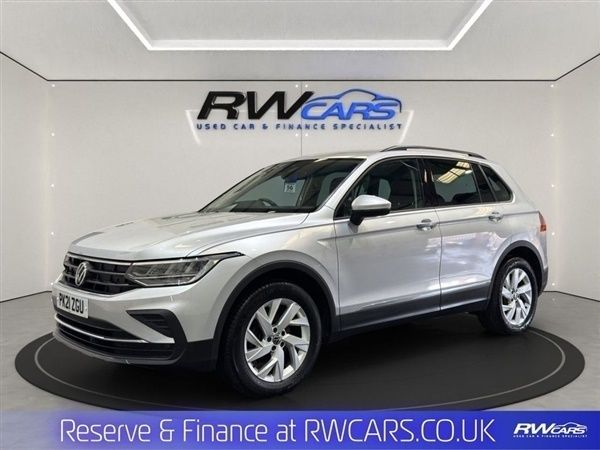 Silver Used 2021 VW Tiguan S SUV | £17,189 (Super price) - Image 1/1