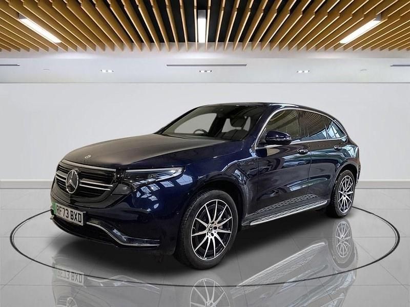 Used Mercedes EQC400 AMG line 300 kW (408 HP) 2023 Blue SUV